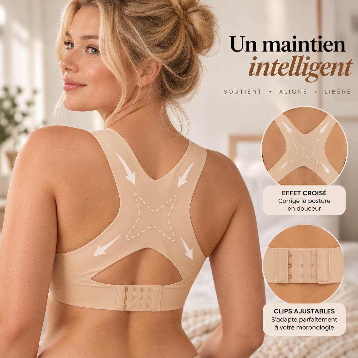 Soutien-gorge correcteur de posture