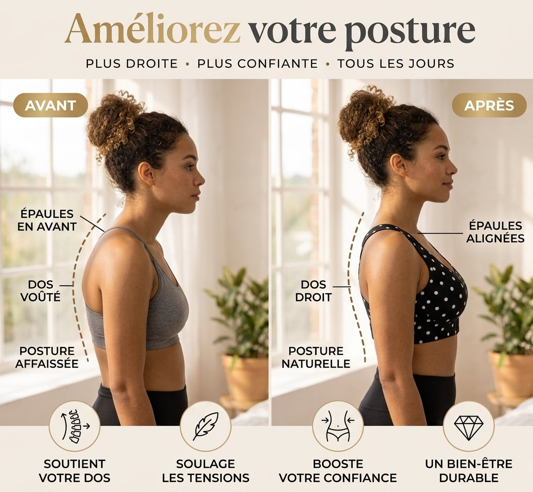 Soutien-gorge correcteur de posture à poids